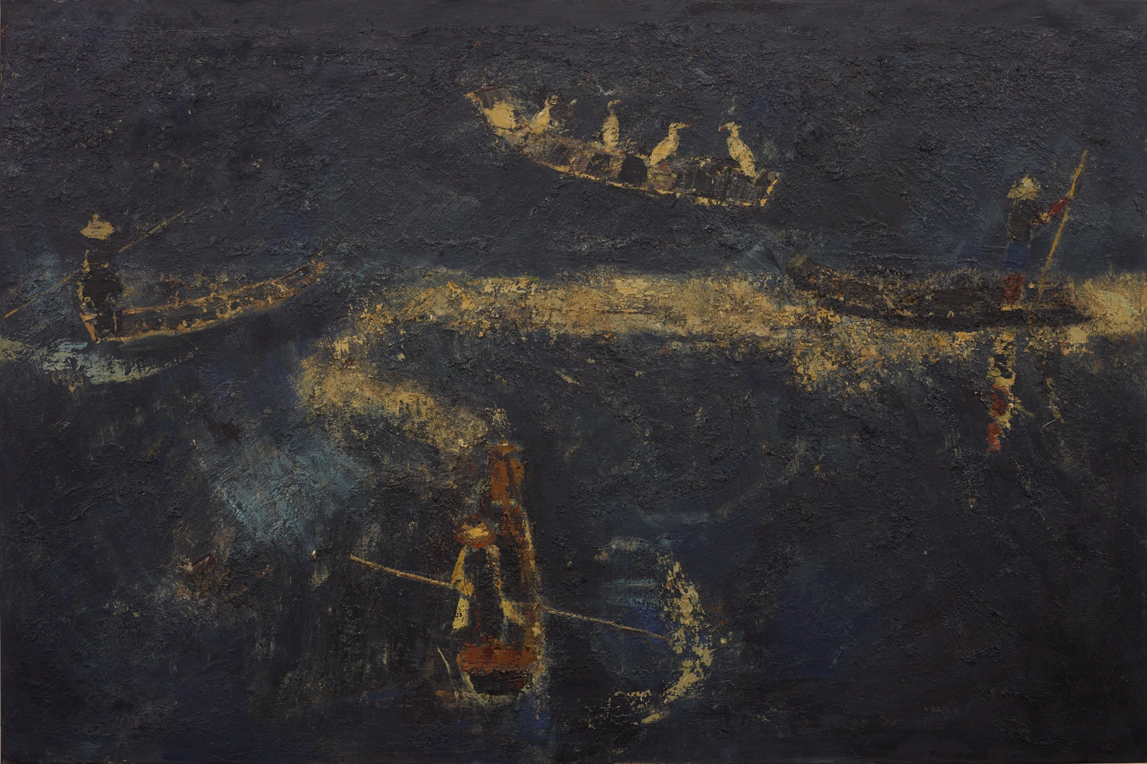唐果 舟 吉林 130cmx195cm 2015年